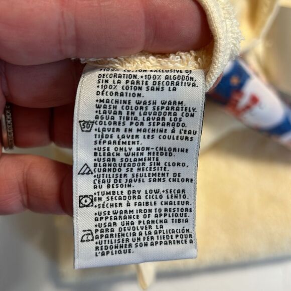 SATURDAY KNIGHT LTD Cream Blue Snowman Bath Hand Towel Decorative NWT Winter - Picture 8 of 8